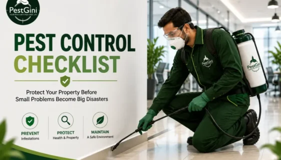 pest control checklist